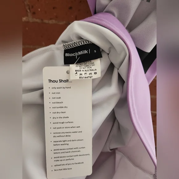 Lavender Gamer Bodycon Dress Blackmilk Clothing Small NWT - Picture 9 of 10